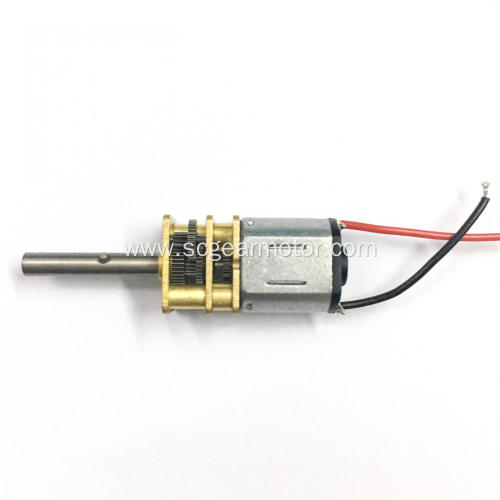 3v N10 positioning pin dc gear motor